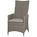 Produktbild Siena Garden Dining Move Sessel Move Plus, 76x64x107cm, Gestell: Aluminium, Fläche: Gardino-Geflecht in oak-grey, FSC 100%, Kissenbezug aus Polyester in beige