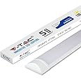 V-TAC 10W 1ft LED Batten Fittings Integrated Tube Lamp 6400K White 300x74x24mm Wall and Ceiling Lighting 30000h Long Lifespan