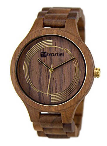 Holz Armbanduhr Cyclone Nut