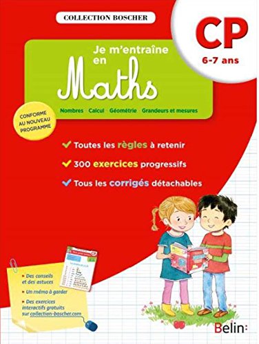 Download Boscher, je m'entraîne en maths CP 2016