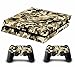 Produktbild Tarnung Decal Skin Sticker Aufkleber for Playstation 4 PS4 Console Controllers (Army Camouflage)