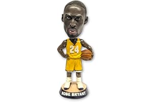 Fabbro Souvenir srl Statuetta compatibile con Kobe Bryant, Riproduzione in Resina, Dipinto a Mano, Altezza 20Cm