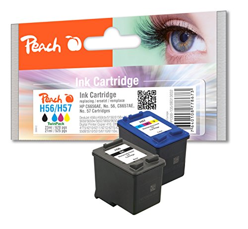 Peach Multi Pack Ink Cartridges Compatible With Hp No 56