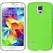 Produktbild PhoneNatic Case für Samsung Galaxy S5 Hülle grün gummiert Hard-case für Galaxy S5 + 2 Schutzfolien