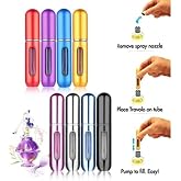 Doldurulabilir Mini Cep Parf&uuml;m Şişesi, Taşınabilir Sprey Atomizer, 3 Adet