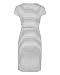 The Essential One - Stripe Nursing Nightie - Medium - EOM119