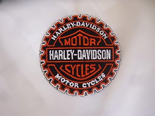 Item is next day delivery. Harley Davidson Iron on Patch 8.5 cm when you're Sew On Shipping to France and England 4-6 days