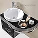 Anself Stainless Steel Shaving Brush Bowl