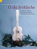 O du fröhliche: 31 beliebte Advents- und Weihnachtslieder in leichten Bearbeitungen. 1-3 Gitarren. Spielpartitur. (Kreidler Gitarren-Studio) by