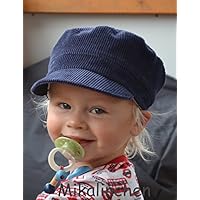 Michelmütze Breitcord marine