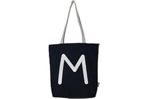 Hello-Bags. Bolso Tote bag inicial con cremallera, forro y bolsillo interior. Exterior: Algodón 100%. Incluye bonito sobre kraft de regalo. Medidas: 37 X 38 cm.