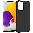EMODIL Case for Samsung Galaxy A73 5G Cover Black Slim Fit for Soft TPU Back Cover Flexible Silicone Cover Matte Black for Samsung Galaxy A73 5G ®