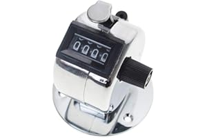 TOP TIE TopTie Contatore di Tally da tavolo, più unità di contatore Clicker con base, per inventario di persone di evento