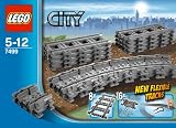 Lego 7499 City Flexible Schienen, Zugspielzeug-Zubehör - 2