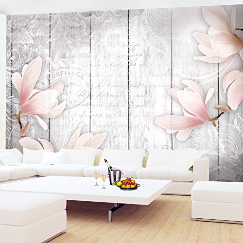 Fototapete Blumen 396 x 280 cm – Vliestapete – Wandtapete – Vlies Phototapete – Wand – Wandbilder XXL – !!! 100% MADE IN GERMANY !!! Runa Tapete 9117012c - 3