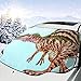 Produktbild Lilyo-ltd Spinosaurus Windschutzscheibenschutz für die meisten Autos, SUV, LKW, schützt vor Hitze und Sonne, hält Ihr Fahrzeug kühl