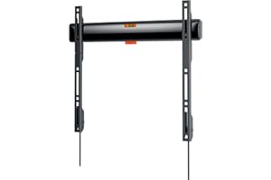 Vogel's TVM 3405 platt TV-väggfäste för 32–77 tums TV, max. 50 kg, TV-fäste max. VESA 400 x 400, universell kompatibilitet, a