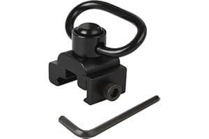 ‎RANSTAC Ranstac Airsoft Schnellspanner Lösen Tactical QD Sling Swivel Mount Für 20 mm Picatinny und Weaver Schienen CJ/BDK-03