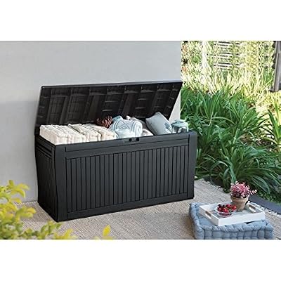 Keter Coffre Panama Gris Anthracite 116,7 x 44,7 x 57 cm 12-930223