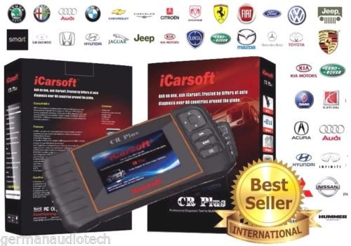 iCarsoft CR-Plus - Lector de códigos de Barras para Coches