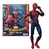 marvel spider man figurine playset Produktgröße: 15 cm Marvel Toys 6-Zoll-Spider-Man - Heroes Return, Marvel Avengers League gemeinsame bewegliche Spielzeuge Kindergeburtstagsgeschenk Sammlung Spielzeug