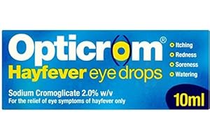 Opticrom Hayfever Eye Drops 10ml by Opticrom