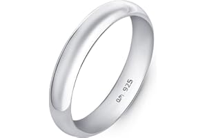 Amberta Alianza de Plata de Ley 925 para Mujer