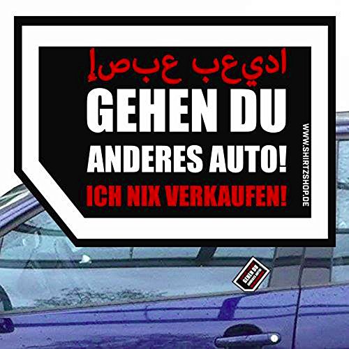 Nix Karte Nix Verkaufen - Meins Autoverkauf für Fahrerscheibe Aufkleber Autoaufkleber Vinylaufkleber Outdoor wasserfest