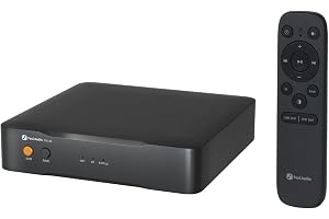 Fosi Audio S3 Lite HiFi-musikstreamer, ren digital transport med USB-/optiska/koaxiala utgångar, Wi-Fi 6, Bluetooth 5.3, AirP