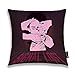 Produktbild Decorative Throw Pillow Case Signal Lost Girl Hands Made Vaporwave Cushion Cover Square 18 X 18 Inches