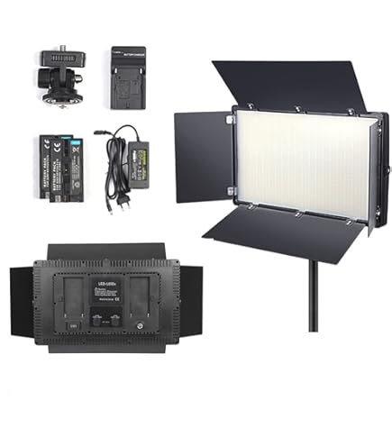 YONGNUO YN-600L II 600 LED Video Light - Adjustable 3200K-5500K Color Temp, Wireless Remote, For DSLR & Camcorder