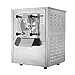 Produktbild HuSuper Eiscreme Maschine kommerziell Eiscreme Maschine Profi Vollautomatisch 1400W mit Kompressor LCD-Anzeigen Eisherstellung Harte Eiscreme-Maschine des Eis-1400W 20 L pro Stunde (Silber)