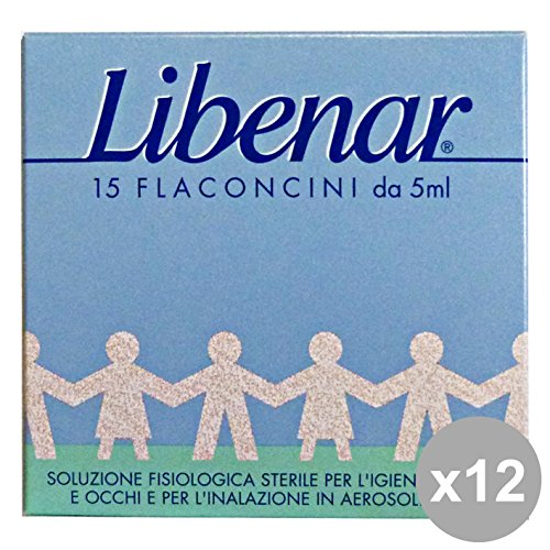 Set 12 LIBENAR Soluzione Fisiologica Monodose * 15 Pezzi Linea Bimbo