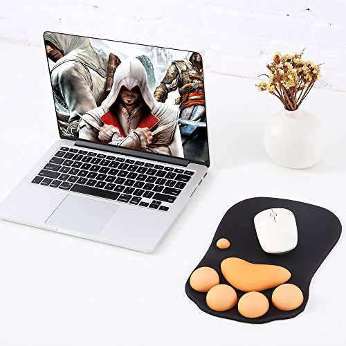 JIALONG ergonomisches Komfort Mauspad mit Handauflage aus Gel - 7