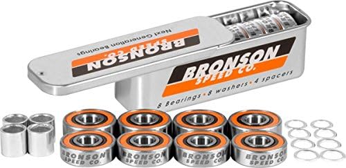 Bronson Speed Co Bronson G3 Bearings Single Set W/Spacers+Washers