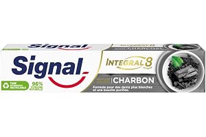 Signal Integral 8 tandkräm Nature Elements, kol, 75 ml
