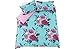 Liberty Blue Bold Floral Bedding Set - Double.