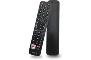 LUO Nouvelle Remplacement Telecommande Hisense EN2X27HS pour Hisense Smart TV LED LCD UHD TV - Aucune Configuration Nécessaire