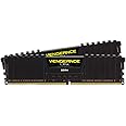 Corsair CMK32GX4M2E3200C16 Vengeance LPX - Módulo de Memoria 32 GB DDR4 3200 MHz, Color negro