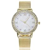 Chenang Luxus Quarzuhr Klein Slim-Uhr Armbanduhr Frauen Mode Uhr Analoges Quarzuhrwerk Ø38mm Funkelnd Damen-Uhren mit Elegant