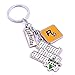 Price comparison product image Grand Theft Auto 5 PS4 GTA 5 Game keychain keyring Xbox PC Rockstar Key Ring Holder for Christmas Gifts