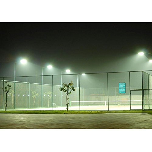 LE 100W LED Fluter Superhell, ersetzt 400W Hochdrucknatriumlampe, wasserdicht IP66, 10000lm, Kaltweiß, 5000K, 90° Abstrahlwinkel, LED Flutlicht, LED Außenleuchten, LED Flutlichtstrahler - 5