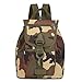 Produktbild holitie Camouflage Herren Damen Canvas Outdoor Camping Schultasche Backpack,For Outdoor Sports, Hiking, Biking, Mountain Climbing, Travel School Backpack Kids Bag