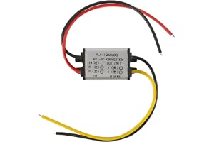 Nicear 12v till 6v bilspänningsomvandlare 12v till likström 6v buck-spänning 3a 18w Vattentät likström