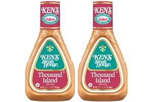 Ken's Steak House Thousand Island Salad Dressing 16 Oz (Pack of 2) by Ken's Steak House