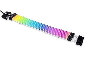 LIAN LI Lian-Li Strimer Plus V2 8-pinowy kabel RGB VGA, PW8-PV2 BLACK
