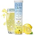INJA Glow Liposomal Glutathione + Vitamin C & E, 4x Effective, Hyaluronic Acid Zinc, Grape Seed Extract for Enhances Skin Glow, Reduces Dark Spots, 15 Tablets, Lemon flavour