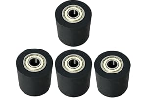 BEITESI LCSZFZS 4 roulements à poulies mécaniques, roulettes, guide-roulettes, convient pour les vélos de route et les motos, 8 mm