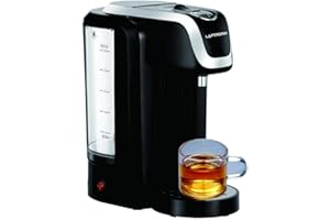 Laptronix Instant Hot Water Dispenser – Water Boiler with Removable 2.5L Tank and Drip Tray 2600W Black Kettle Machine