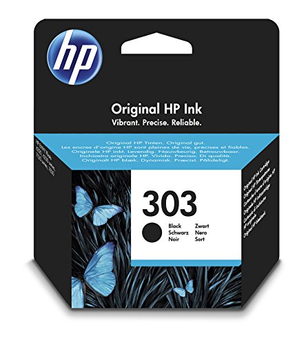 HP 303 Cartouche d'Encre Noir HP Authentique (T6N02AE)